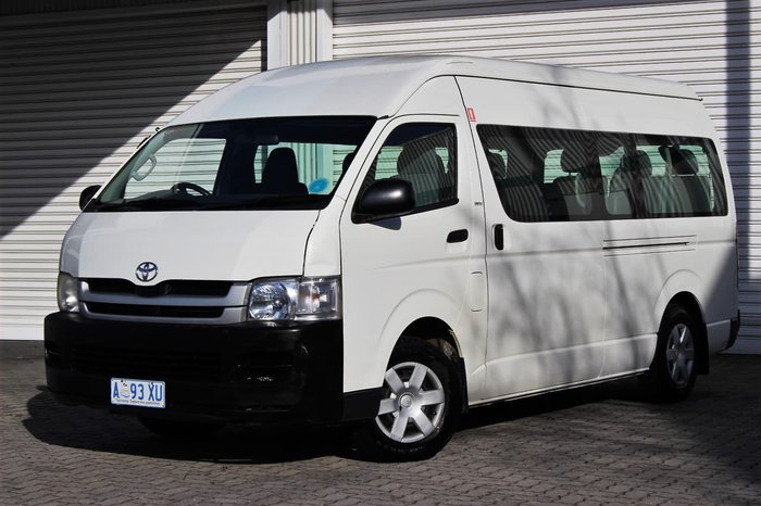 2008 Toyota Hiace Commuter TRH223R MY08 White