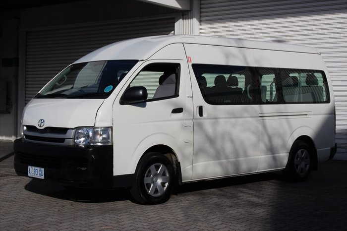 2008 Toyota Hiace Commuter TRH223R MY08 White