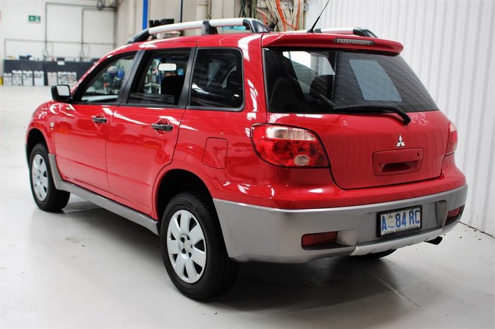 2006 Mitsubishi Outlander LS ZF MY07 4X4 Constant Red
