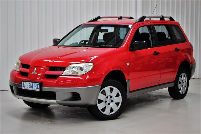 2006 Mitsubishi Outlander LS ZF MY07 4X4 Constant Red