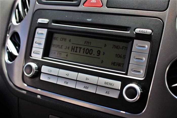 2008 Volkswagen Tiguan 103TDI 5N Four Wheel Drive Black