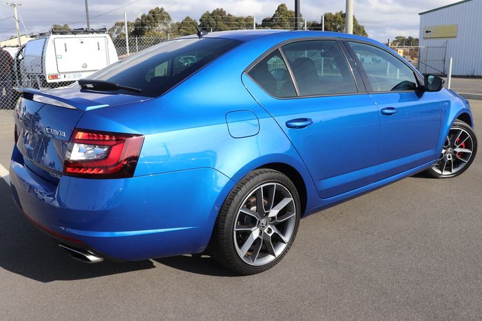 2018 SKODA Octavia RS 169TSI NE MY18.5 Blue