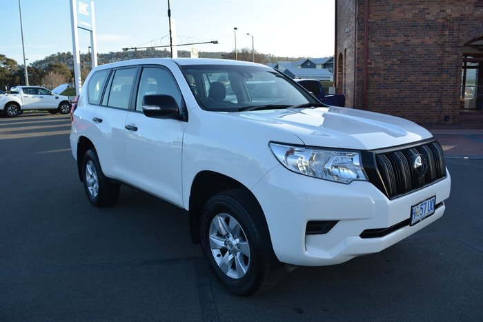 2018 Toyota Landcruiser Prado GX GDJ150R 4X4 Dual Range White