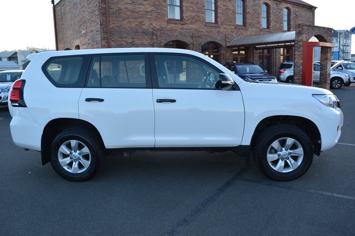 2018 Toyota Landcruiser Prado GX GDJ150R 4X4 Dual Range White
