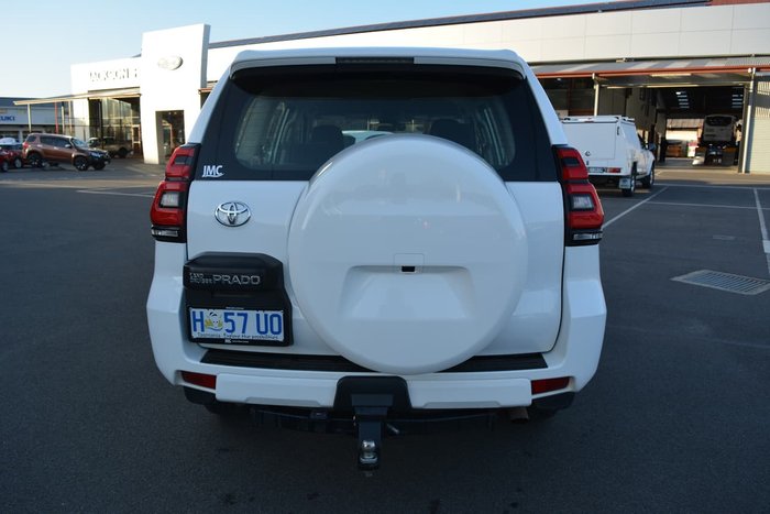 2018 Toyota Landcruiser Prado GX GDJ150R 4X4 Dual Range White