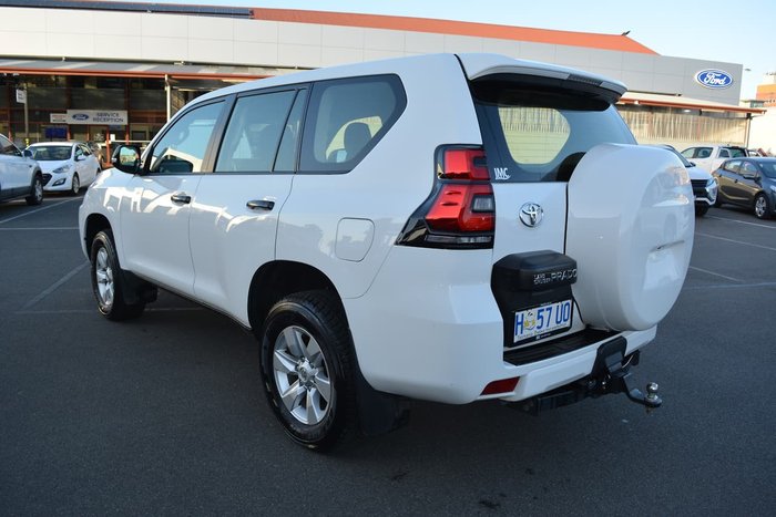 2018 Toyota Landcruiser Prado GX GDJ150R 4X4 Dual Range White