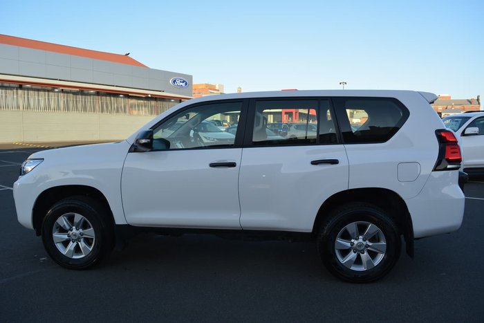 2018 Toyota Landcruiser Prado GX GDJ150R 4X4 Dual Range White