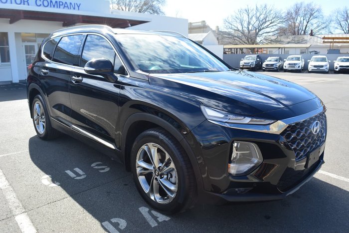 2019 Hyundai Santa Fe Highlander TM MY19 4X4 On Demand Black