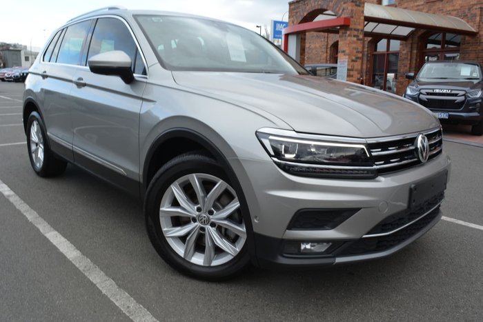 2018 Volkswagen Tiguan 162TSI Highline 5N MY18 Four Wheel Drive Silver