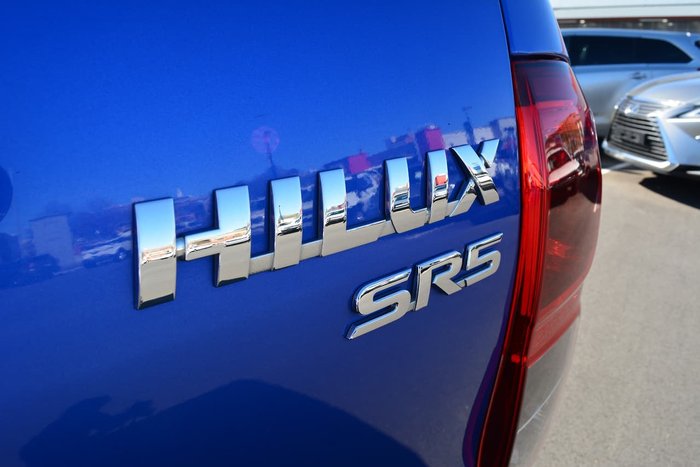 2017 Toyota Hilux SR5 GUN126R 4X4 Dual Range Blue