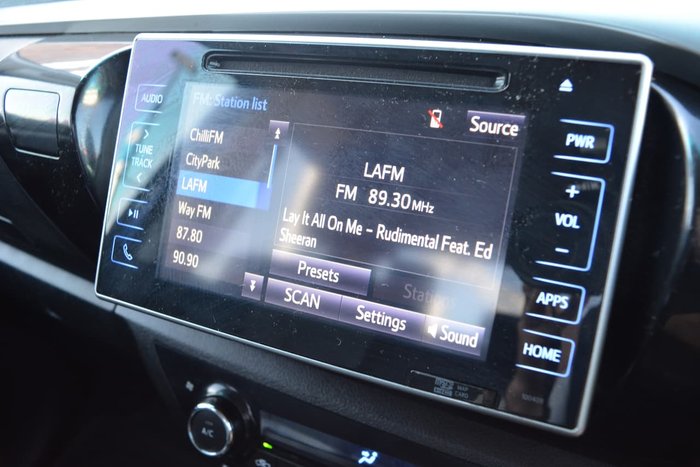 2017 Toyota Hilux SR5 GUN126R 4X4 Dual Range Blue