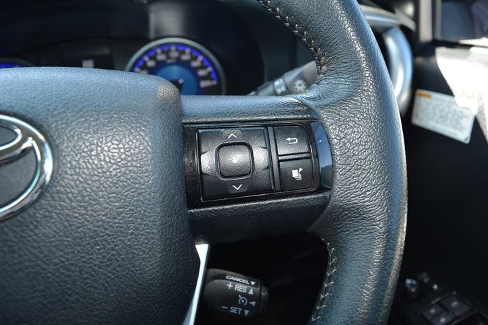 2017 Toyota Hilux SR5 GUN126R 4X4 Dual Range Blue