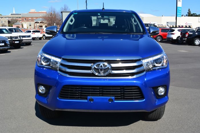 2017 Toyota Hilux SR5 GUN126R 4X4 Dual Range Blue