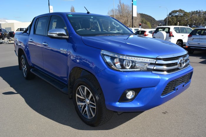 2017 Toyota Hilux SR5 GUN126R 4X4 Dual Range Blue