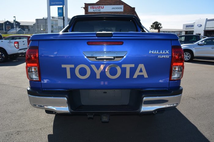 2017 Toyota Hilux SR5 GUN126R 4X4 Dual Range Blue
