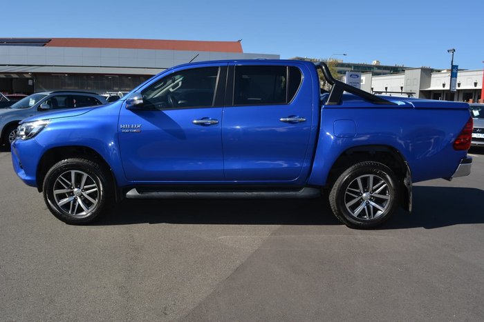 2017 Toyota Hilux SR5 GUN126R 4X4 Dual Range Blue