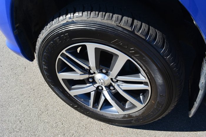 2017 Toyota Hilux SR5 GUN126R 4X4 Dual Range Blue