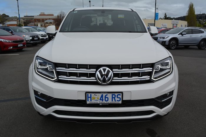 2018 Volkswagen Amarok TDI580 Ultimate 2H MY18 4X4 Constant White