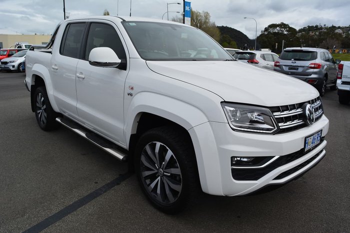 2018 Volkswagen Amarok TDI580 Ultimate 2H MY18 4X4 Constant White