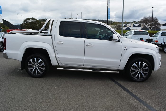 2018 Volkswagen Amarok TDI580 Ultimate 2H MY18 4X4 Constant White