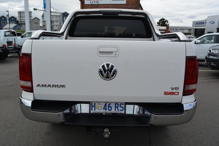 2018 Volkswagen Amarok TDI580 Ultimate 2H MY18 4X4 Constant White