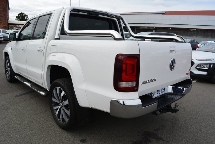 2018 Volkswagen Amarok TDI580 Ultimate 2H MY18 4X4 Constant White