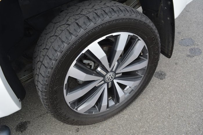 2018 Volkswagen Amarok TDI580 Ultimate 2H MY18 4X4 Constant White