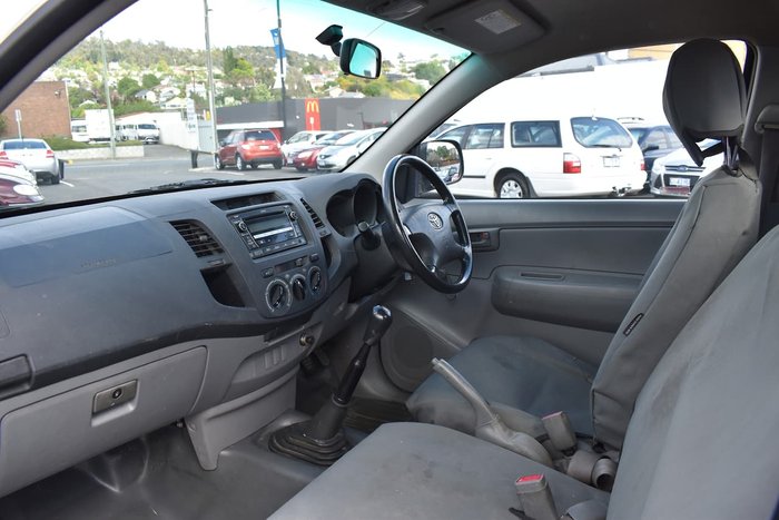 2010 Toyota Hilux Workmate TGN16R MY10 White