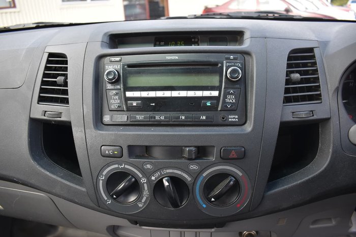 2010 Toyota Hilux Workmate TGN16R MY10 White