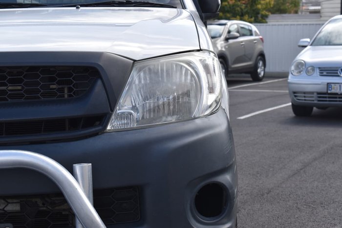 2010 Toyota Hilux Workmate TGN16R MY10 White