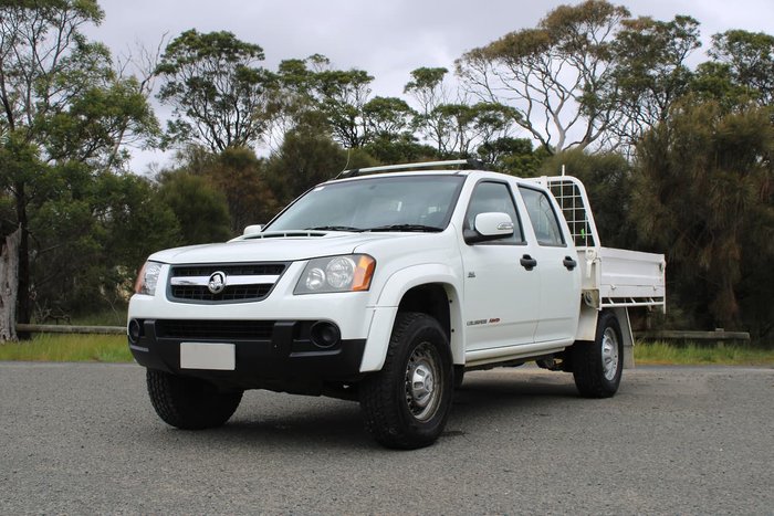 2009 Holden Colorado LX RC MY09 4X4 White