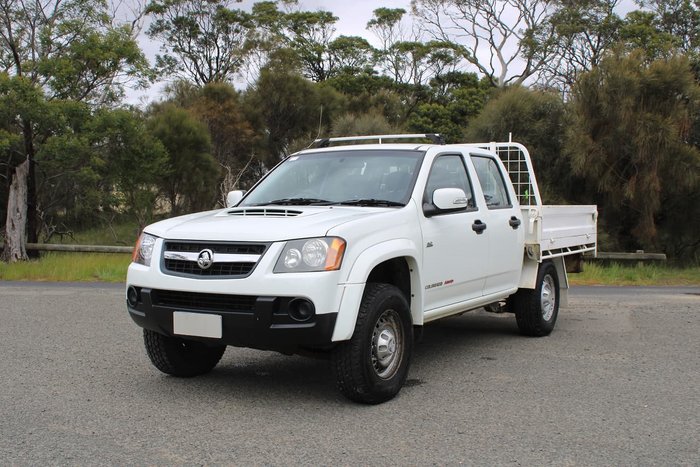 2009 Holden Colorado LX RC MY09 4X4 White
