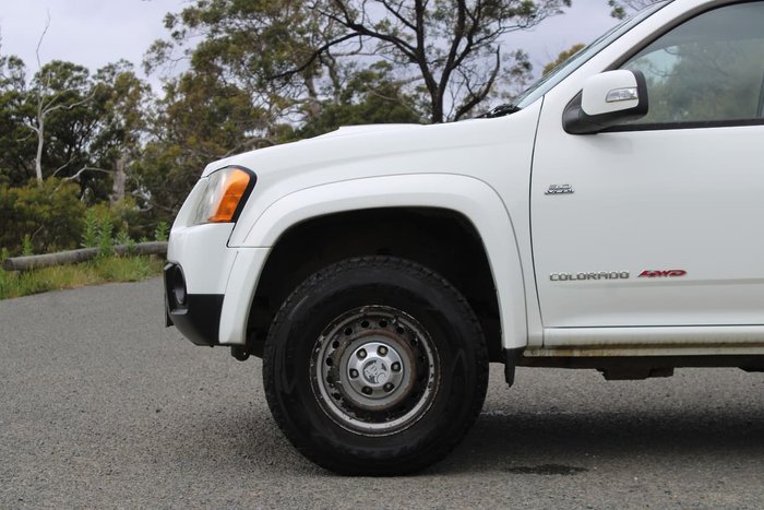 2009 Holden Colorado LX RC MY09 4X4 White