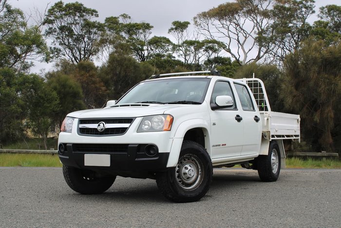 2009 Holden Colorado LX RC MY09 4X4 White