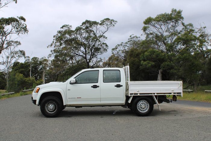 2009 Holden Colorado LX RC MY09 4X4 White