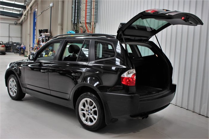 2005 BMW X3 E83 MY05 Four Wheel Drive Black