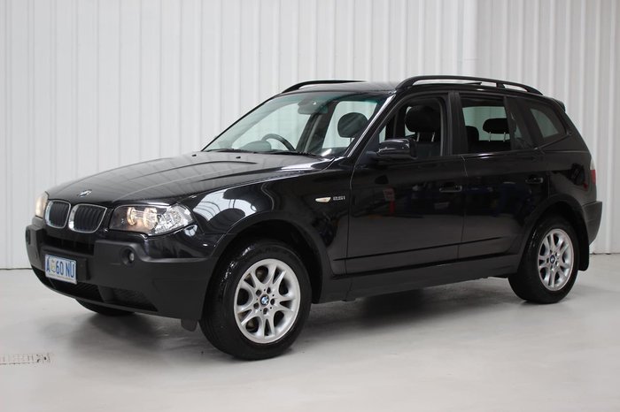 2005 BMW X3 E83 MY05 Four Wheel Drive Black