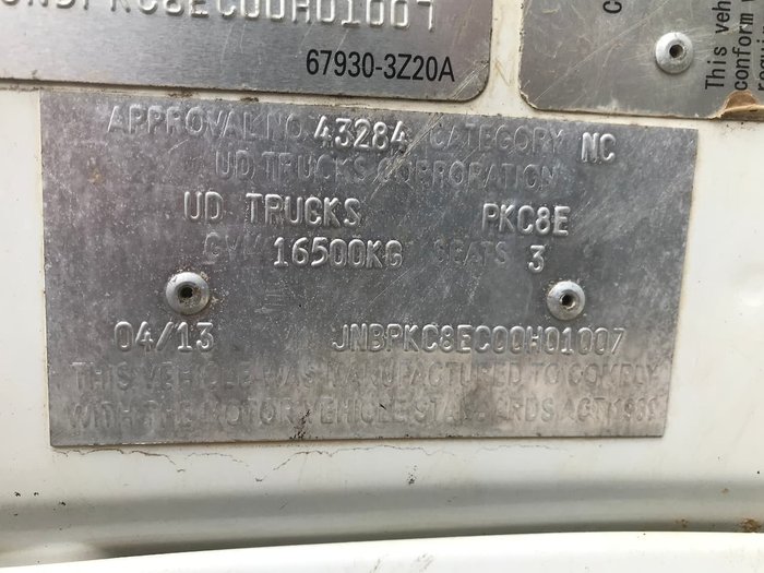 2013 UD PK 17-280 White