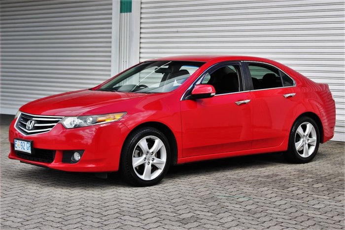 2011 Honda Accord Euro 8th Gen MY11 Red