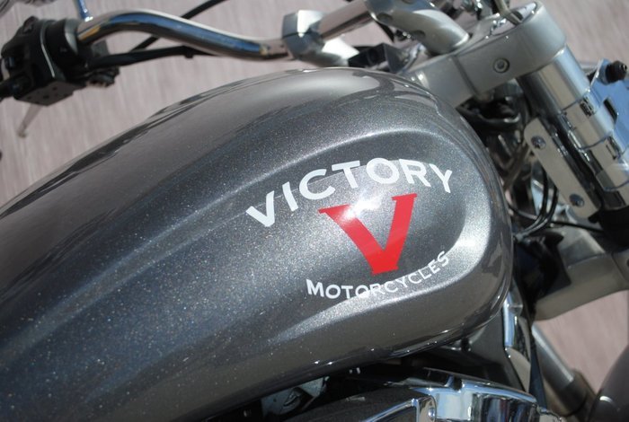 2008 VICTORY KINGPIN Solid Supersteel Gray
