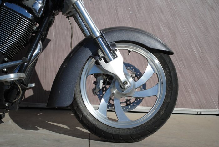2008 VICTORY KINGPIN Solid Supersteel Gray
