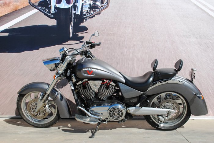 2008 VICTORY KINGPIN Solid Supersteel Gray