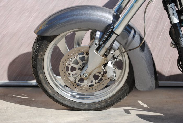 2008 VICTORY KINGPIN Solid Supersteel Gray