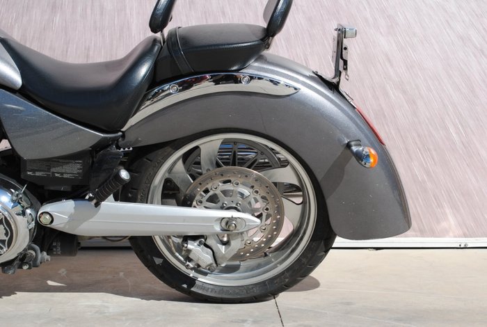 2008 VICTORY KINGPIN Solid Supersteel Gray