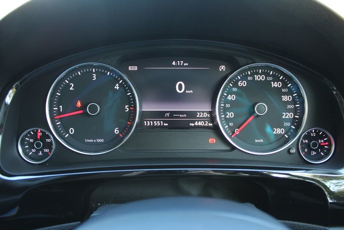 2011 Volkswagen Touareg 150TDI 7P MY11 Four Wheel Drive Silver