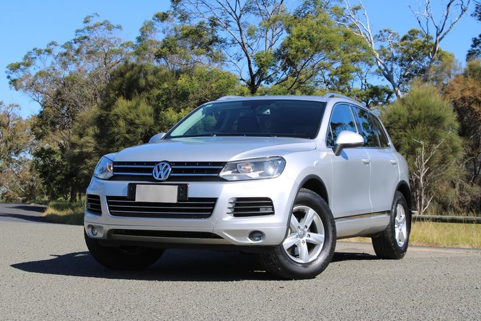 2011 Volkswagen Touareg 150TDI 7P MY11 Four Wheel Drive Silver