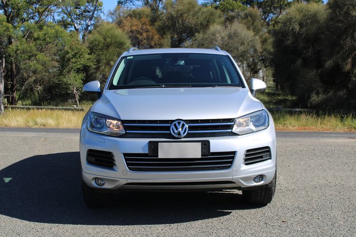 2011 Volkswagen Touareg 150TDI 7P MY11 Four Wheel Drive Silver
