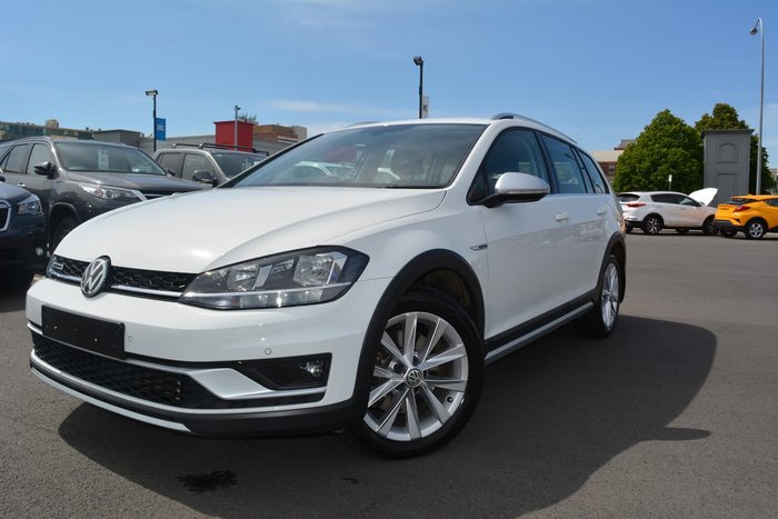2018 Volkswagen Golf Alltrack 132TSI 7.5 MY18 Four Wheel Drive White