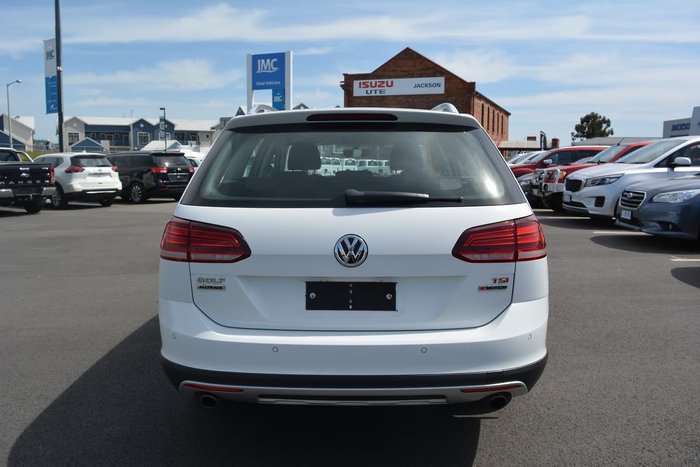 2018 Volkswagen Golf Alltrack 132TSI 7.5 MY18 Four Wheel Drive White