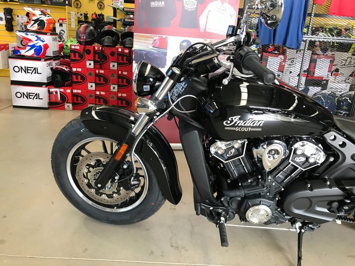 2021 Indian 2021 INDIAN 1100CC SCOUT THUNDER BLACK CRUISER Black